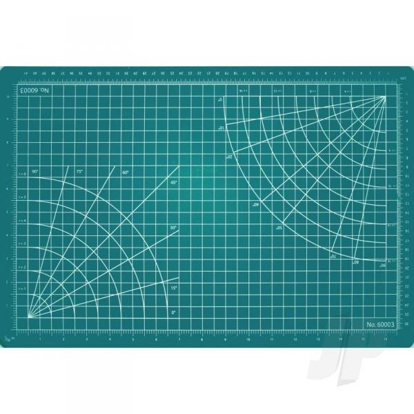 12x8.5in Self-Healing Cutting Mat, Green (Bulk) - EXL60002
