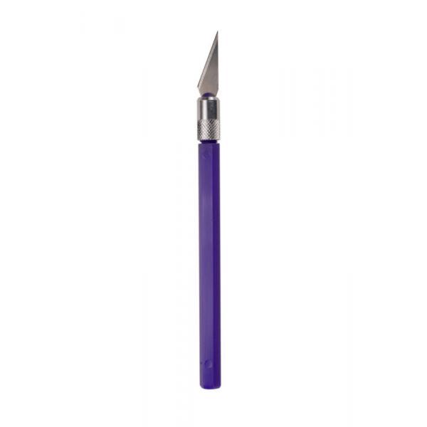 K30 Light Duty Rite-Cut Knife with Safety Cap, Violet - EXL16031