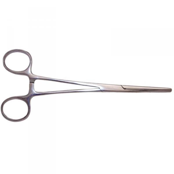 7.5in Straight Nose Stainless Steel Hemostats - EXL55541