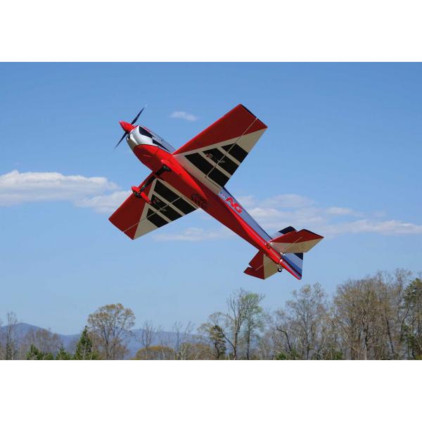 EXTREMEFLIGHT-RC Extra NG 60" rot / silber ARF - A421-R/S