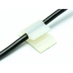 Clip fixation câble auto-adhésive 5mm (emb.:10pcs) - Extron