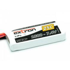 Accu LiPo Extron X2 1800 - 7,4v (25C - 50C) - Extron