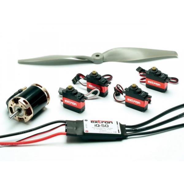 Set de motorisation - Charly ARF 1500mm - Extron - X6637KIT