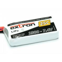 Accu LiPo Extron X2 1300 - 7,4v (25C - 50C) - Extron