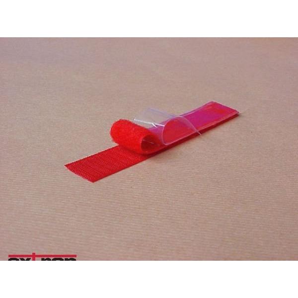 Bande velcro rouge / 25mm (emb.:250mm) - Extron - X7125