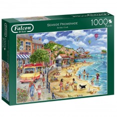 Puzzle 1000 pièces : Promenade en bord de mer