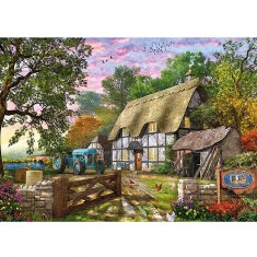 1000 pieces puzzle: The farmer's house