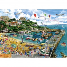 1000 Teile Puzzle: Port of Newquay