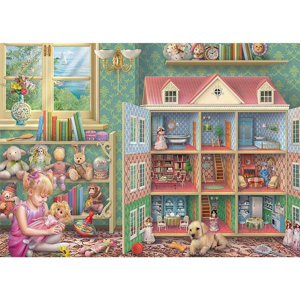 1000 pieces puzzle: Dollhouse memories - Diset-11276