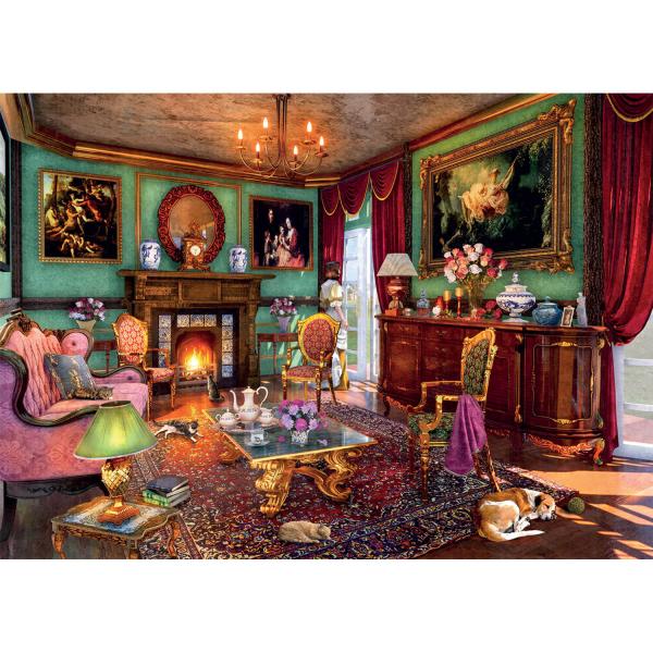 1000 piece puzzle : The Drawing Room   - Falcon-11365