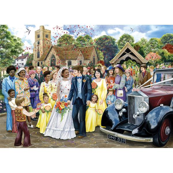 500 piece puzzle : The Wedding   - Falcon-11366