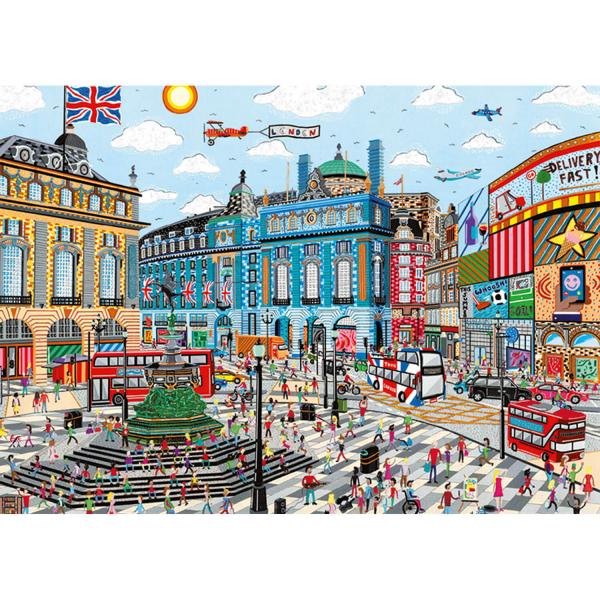 1000-teiliges Puzzle: Piccadilly Circus - Falcon-11354