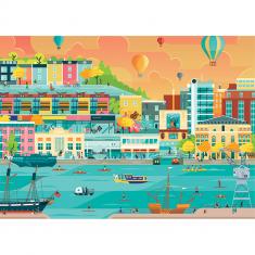 1000 piece puzzle : The Marina