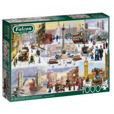 1000 piece puzzle: Winter in London