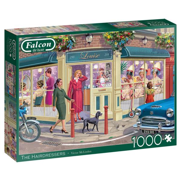 1000 pieces puzzle : The Hairdressers  - Diset-11323