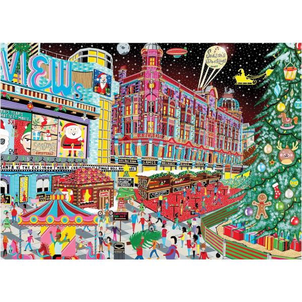 1000 piece puzzle : Leicester Square - Falcon-11388