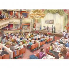 1000 piece puzzle: Bingo hall