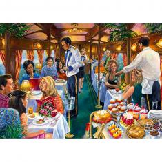 500 piece puzzle: The dining car
