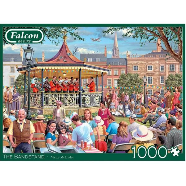 1000 pieces puzzle : The bandstand - Diset-11330