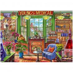 1000 pieces puzzle : the pharmacy shop