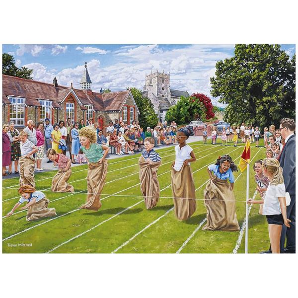 1000 pieces puzzle : Sports day - Diset-11335