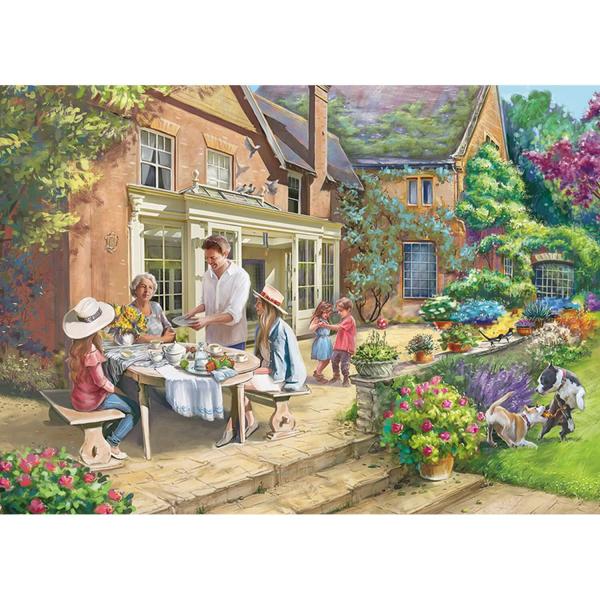 1000 pieces puzzle: Retreat in the countryside - Diset-11296