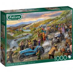 Puzzle 1000 pièces : Rallye de voitures anciennes