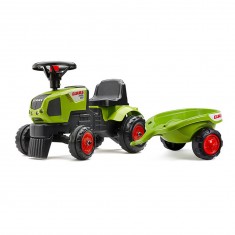 Baby-Claas-Traktortransporter mit Anhänger