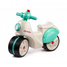 Porteur scooter Strada crème et vert