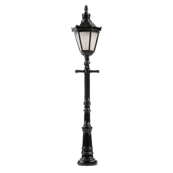 Accessory for Model Building N: LED Park Street Lamp, Hexagonal Crown Lantern - Faller-F272228