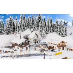 Decor: Winter in the mountains box - Period I