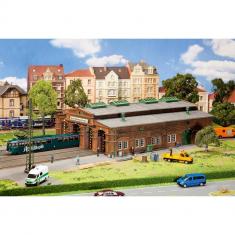 HO Model: Dresden Tram Depot