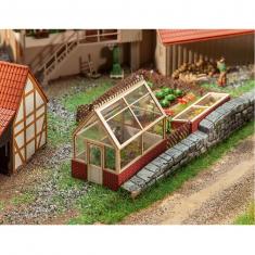 HO model making: Decorative accessories: Greenhouse