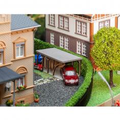 HO model making: Decorative accessories: Carport