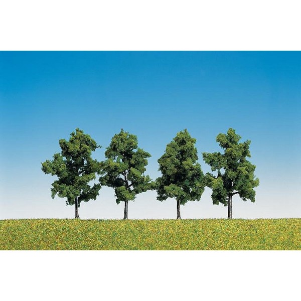 Modélisme : Végétation : 4 arbres fruitiers - Sycomore - Faller-181402