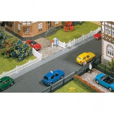 HO model making: Decorative accessories: Iron garden fence