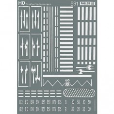 Fabricación de Maquetas HO: Accesorios decorativos: Señales de tráfico