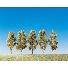 Model making: Vegetation: 5 birch trees