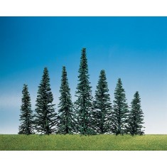 Model making: Vegetation: 50 trees