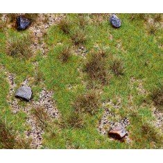 Modellbau: Vegetation: Premium-Landschaftssegmente: Wiese mit Findlingen
