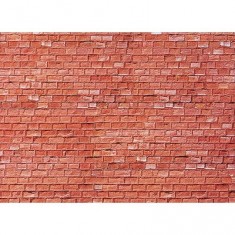 Maqueta HO: Placa de pared: Arenisca roja