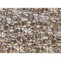 Maqueta HO: Placa de pared: Piedra monzonita natural