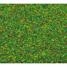 Model making: Flocking material: Flowering meadow vegetation