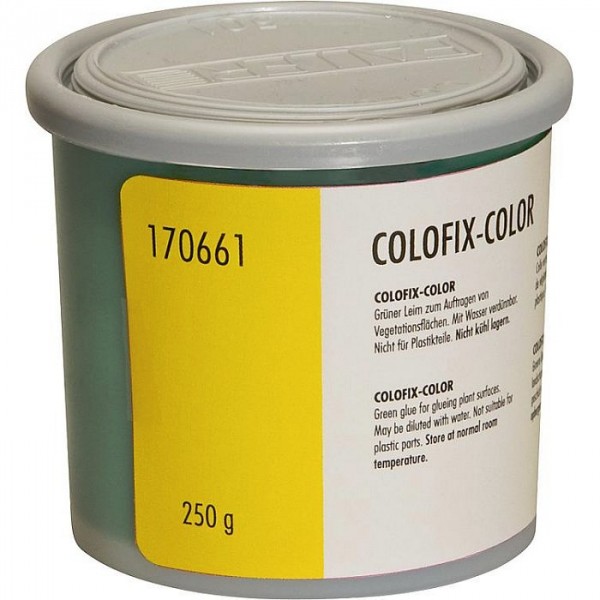 Matériel de modélisme : Colle Colofix Color 250 g pour végétation - Faller-170661
