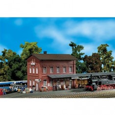 HO model railroad: Waldbrunn station