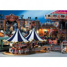 HO model: Funfair: Drinks stand Bar-merry-go-round