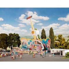 Maqueta HO: Parque de atracciones: carrusel Raimbow Millenium