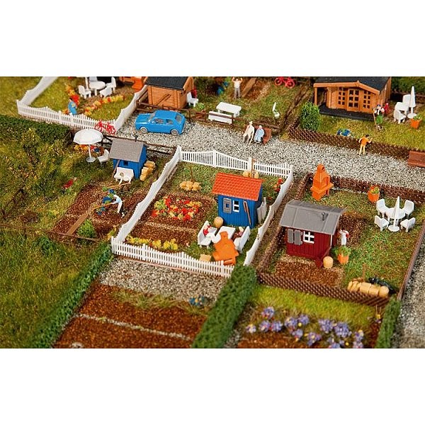 Modelisme N : Set jardin ouvrier 2 - Faller-272551