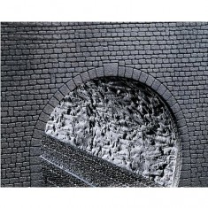 Modélisme HO : Dalle décorative pros : Structure de rochers portion de tunnel