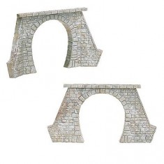 Fabricación de Maquetas HO: 2 entradas de túnel